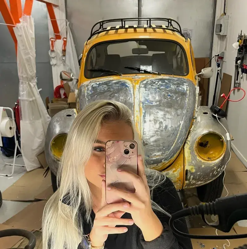 RWB寬體風格老甲殼蟲!關鍵是美女車主親手改裝