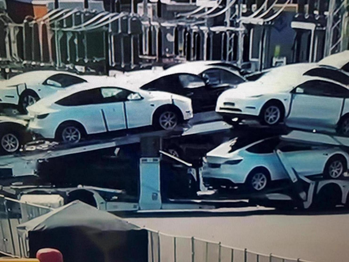 新款特斯拉Model Y實車曝光,外觀調(diào)整