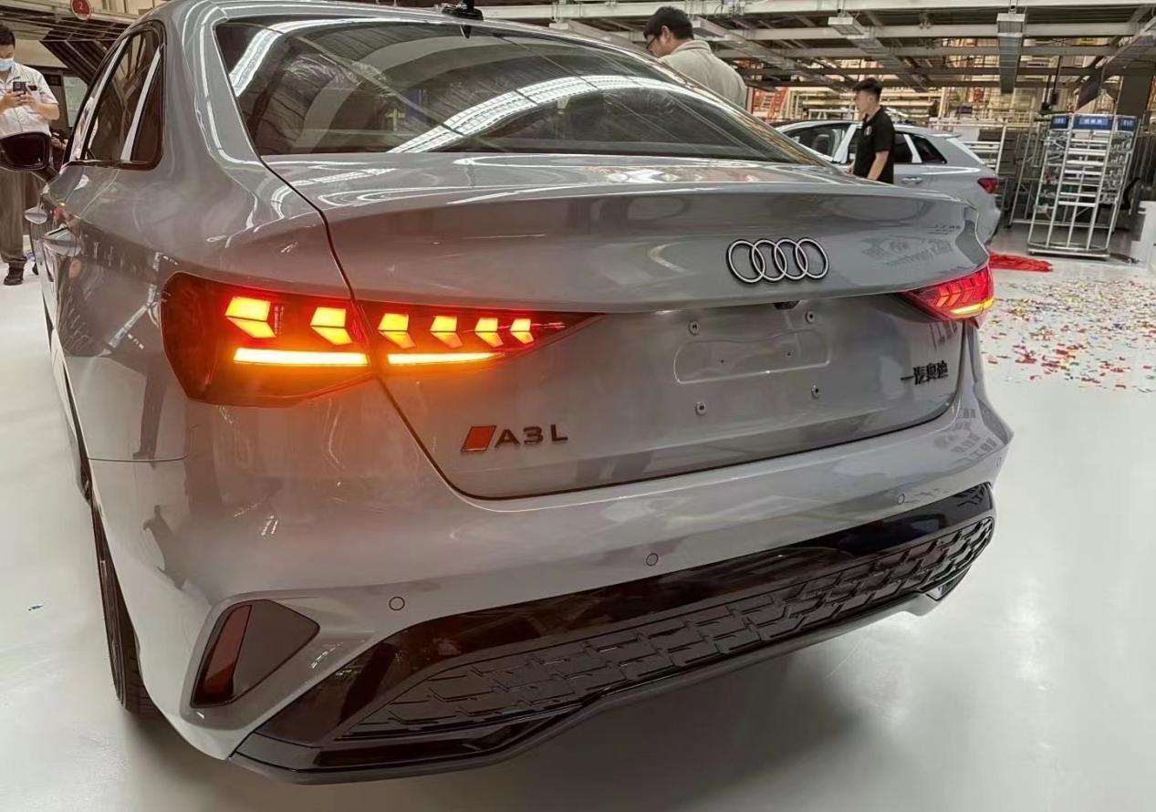 新款奧迪A3實車曝光,升級1.5T動力,有望10月上市