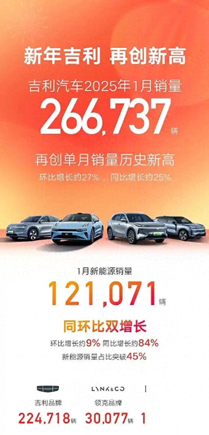吉利1月銷量超比亞迪,車市風(fēng)云變幻!你會(huì)如何選擇?