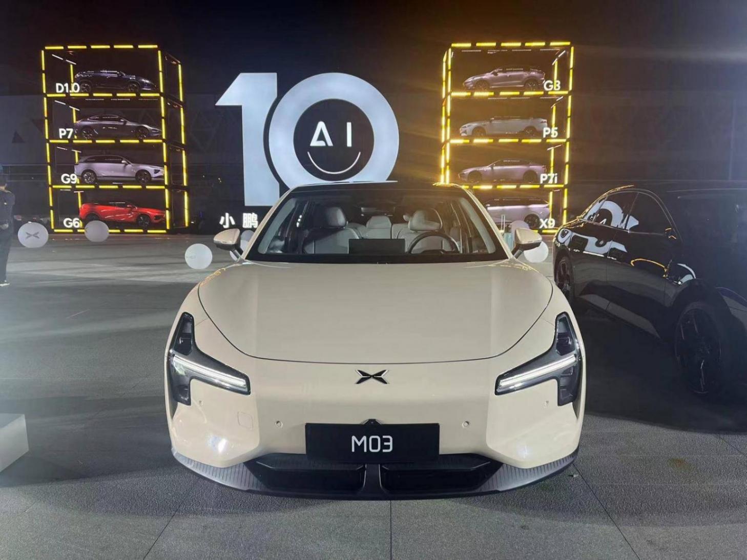 每天了解一款車:小鵬MONA M03,15萬激光雷達(dá)+大快充,尊嘟假嘟?